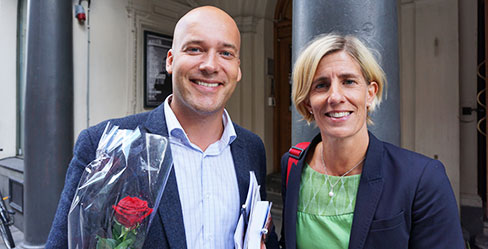 Claes-Mikael Jonsson och Åsa-Pia Järliden Bergström