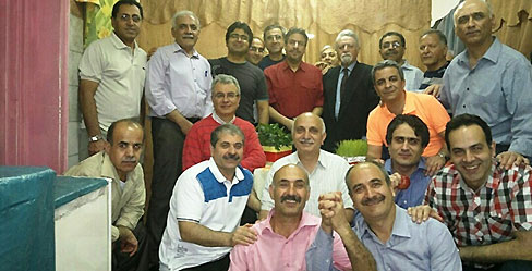Fackliga aktivister i iranskt fängelse