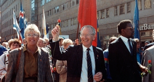Stig Malm Första maj 1989 Stockholm